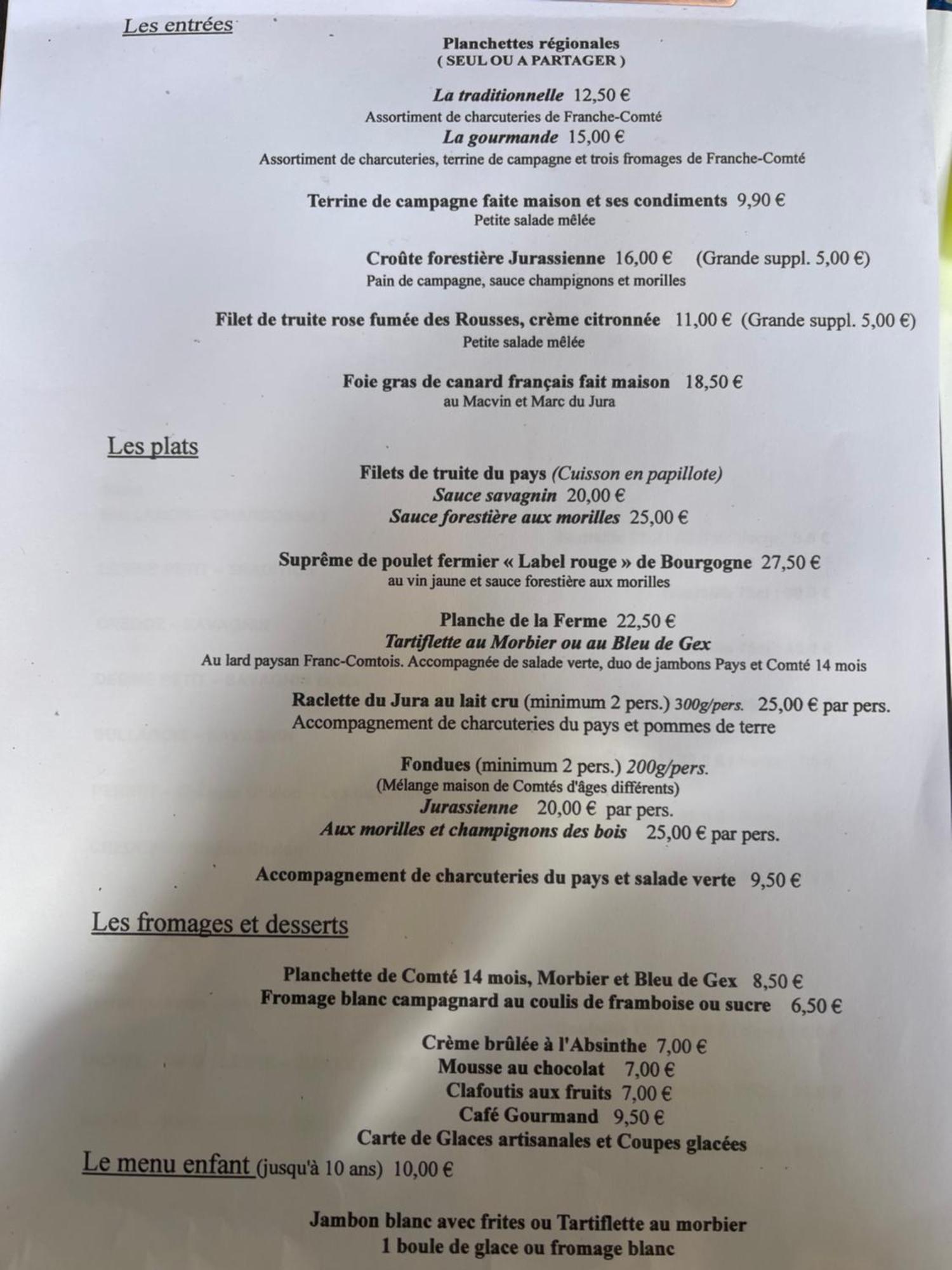 Restaurant La Ferme Du Père François 3*